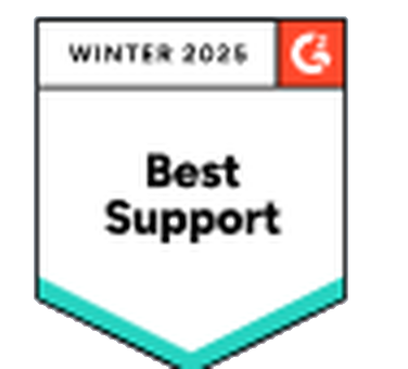 G2 Winter 2025 - Best Support